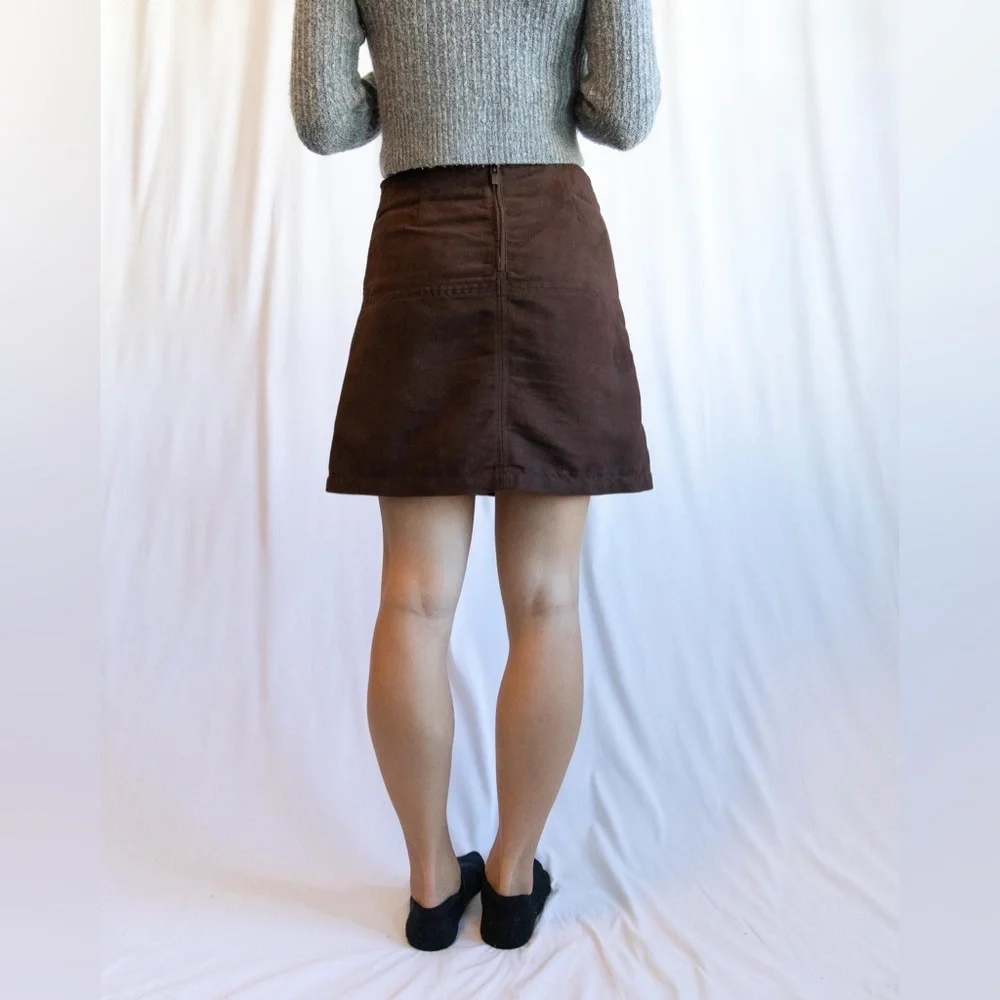 Sanctuary Suede Skirt